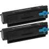 2 x Compatible Lexmark MS331 MS431 MX431 556H Toner Cartridge High Yield 55B6H00