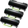 3 x Compatible Lexmark MS421 MS521 MS622 MX421 MX522 MX622 Toner Cartridge 56F6000