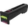 1 x Compatible Lexmark CS820 CX825 CX860 Magenta Toner Cartridge 72K60M0