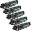 5 x Compatible Lexmark X463 X464 X466 Toner Cartridge High Yield X463H11G