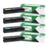 4 Pack Genuine Lexmark CX431 CX431adw 20N30K/C/M/Y Toner Cartridge Set Return Program