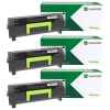 3 x Genuine Lexmark MS421 MS521 MS622 MX421 MX522 MX622 56F6000 Toner Cartridge Return Program