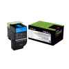 1 x Genuine Lexmark CS310 CS410 CS510 708HC Cyan Toner Cartridge High Yield Return Program