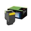 1 x Genuine Lexmark CS510 708XY Yellow Toner Cartridge Extra High Yield Return Program