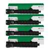 4 Pack Genuine Lexmark CS943 73D0HK/C/M/Y Toner Cartridge Set