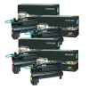 4 Pack Genuine Lexmark C792 Toner Cartridge Set High Yield Return Program