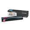 1 x Genuine Lexmark C935 Magenta Toner Cartridge 