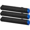 3 x Compatible OKI B4400 B4600 Toner Cartridge 