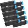 10 x Compatible OKI B410 B430 B440 MB470 MB480 Toner Cartridge 