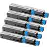 10 x Compatible OKI B411 B431 MB471 MB491 Toner Cartridge 