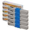 5 x Genuine OKI C301 C321 Black Toner Cartridge