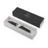 Parker IM Black Gold Fnsh Trim BP Pen Med Blue Tip