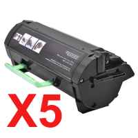 5 x Compatible Konica Minolta Bizhub 4702P TNP53 Toner Cartridge