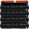 4 Pack Compatible Ricoh Aficio SP-C220 SP-C221 SP-C222 SP-C240 Toner Cartridge Set