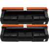 2 x Compatible Ricoh Aficio SP-C220 SP-C221 SP-C222 SP-C240 Black Toner Cartridge TYPE-SPC220B