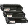 3 x Compatible Ricoh Aficio SP-C231 SP-C232 SP-C242 SP-C312 SP-C320 Black Toner Cartridge TYPE-SP310HSB