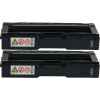 2 x Compatible Ricoh Aficio SPC252 SP-C252 Black Toner Cartridge High Yield TYPE-SPC252HB