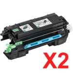 2 x Compatible Ricoh IM 430F P 502 Toner Cartridge 418128