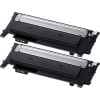 2 x Compatible Samsung SL-C430 SL-C480 Black Toner Cartridge CLT-K404S SU113A