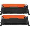 2 x Compatible Samsung CLP-310 CLP-315 CLX-3170 CLX-3175 Black Toner Cartridge CLT-K409S SU140A