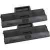 2 x Compatible Samsung ML-1660 ML-1665 ML-1860 ML-1865W SCX-3200 Toner Cartridge MLT-D104S SU748A