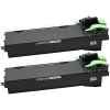 2 x Compatible Sharp AR270T Toner Cartridge AR-270T