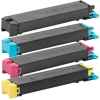 4 Pack Compatible Sharp MXC38GTB MXC38GTC MXC38GTM MXC38GTY Toner Cartridge Set