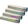 4 Pack Compatible Fuji Xerox Phaser 7300 Toner Cartridge Set High Yield