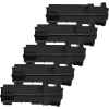 5 x Compatible Fuji Xerox DocuPrint C1110 Black Toner Cartridge CT201114