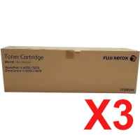 3 x Genuine Fuji Xerox ApeosPort V 4070 5070 Toner Cartridge CT202343